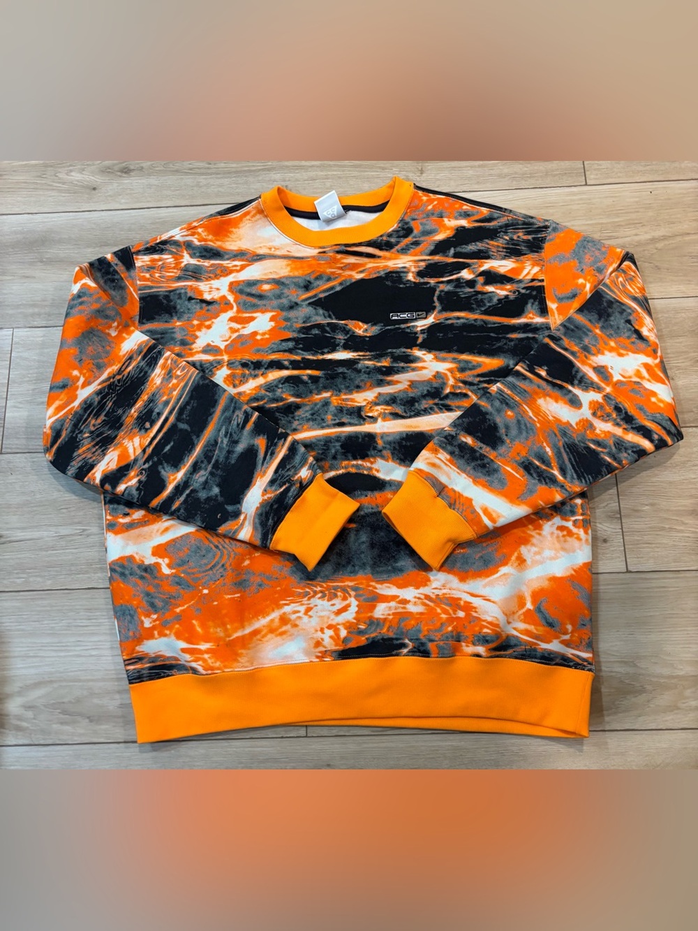 Mint Nike ACG Therma-Fit All Over Print Crew Neck Sweatshirt
